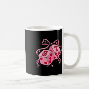 Funny Six Seven Dice Valentine Meme Love Hearts Co Coffee Mug