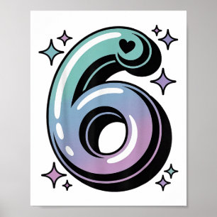 Funny Six Seven I’m The 6 Matching Group Halloween Poster