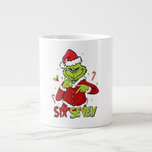 Funny Six Seven Meme Christmas Viral 6 7 Mean Gu Large Coffee Mug
