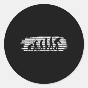 Funny Skateboarder Evolution Skateboarding Lover  Classic Round Sticker