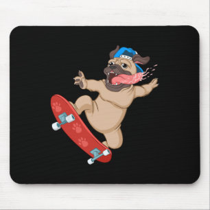 Funny Skateboarding Art For Boys Men Skate Skatebo Mouse Pad