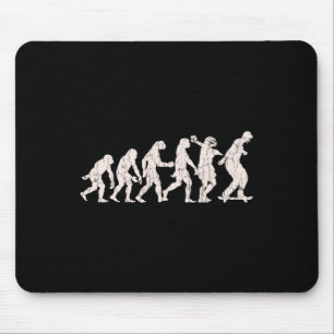 Funny Skateboarding Evolution Design For Skateboar Mouse Pad