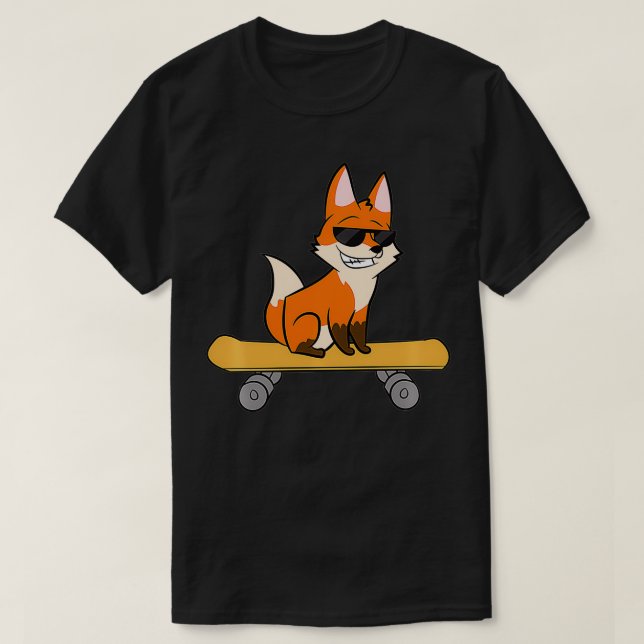 Funny Skateboarding Fo Cute Skateboard Fo Pullover (Design Front)