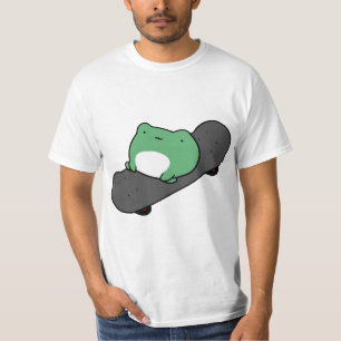 Funny Skateboarding Frog T-Shirt