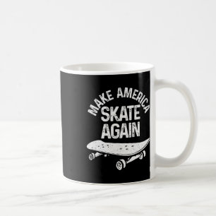 Funny Skateboarding Gift Men Women Cool Skateboard Coffee Mug