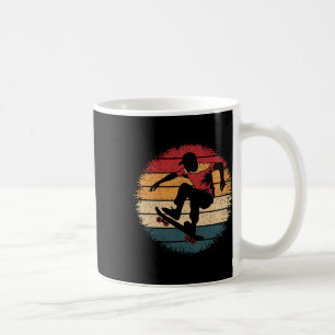 Funny Skateboarding Shirt Vintage Retro Skateboard Coffee Mug