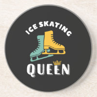 Funny Skater Girl Ice Skating Queen