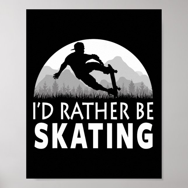 Funny Skating  Poster (Front)