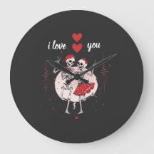 Funny Skeleton Couple in Love