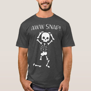 funny skeleton  funny tet  spooky  meme  halloween T-Shirt