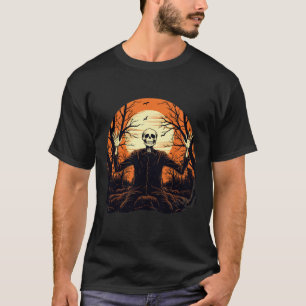 Funny Skeleton Halloween For Men Women T-Shirt