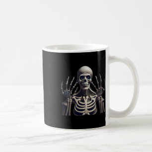 Funny Skeleton Halloween For Mens Womens Kids Coffee Mug