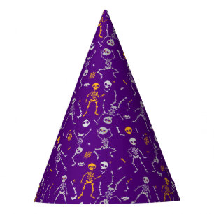 Funny Skeleton Halloween Party Hat