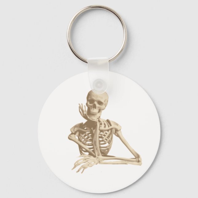 Funny Skeleton Key Ring (Front)