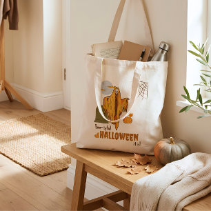 Funny Skeleton Pumpkin Adult Humour Halloween Part Tote Bag