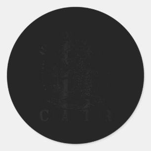 Funny Skeleton Reading Book Just One More Chapter Classic Round Sticker