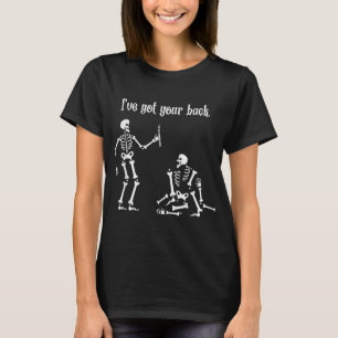 Funny Skeleton Shirt I Got Your Back Chiropractic 