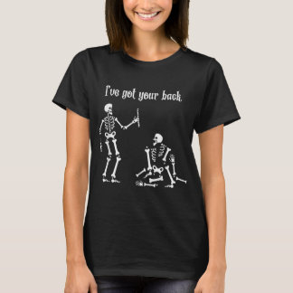 Funny Skeleton Shirt I Got Your Back Chiropractic
