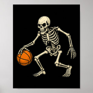 Funny Skeleton Sketll Halloween Costume Men Boys K Poster