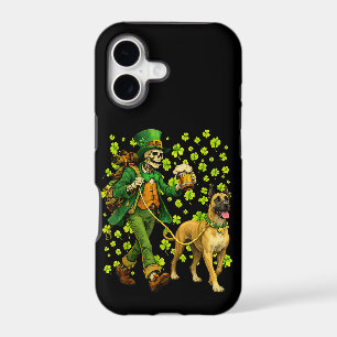 Funny Skeleton Walking Great Dane Gothic Dog Lover