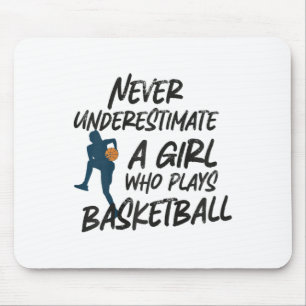 Funny Sketll Art For Girls Youth Teens Sketll Play Mouse Pad