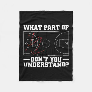 Funny Sketll Coach For Men Women Tactic Diagram Bo Fleece Blanket