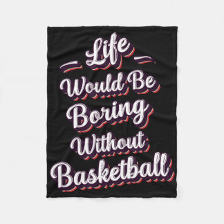 Funny Sketll Lover Quote Vintage Sketll Player  Fleece Blanket