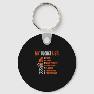 Funny Sketll - My Bucket List - Sketll Player Key Ring