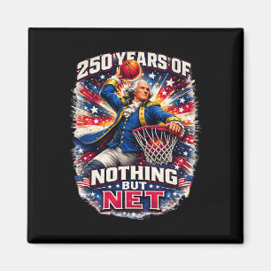 Funny Sketll Patriotic - 250 Years Of Nothing But Magnet