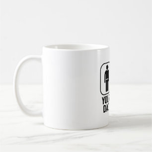 Funny Ski Dad vs Your Dad Graphic Design Coffee Mug