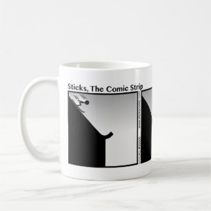 Funny Ski Jump Stickman Mug - 006