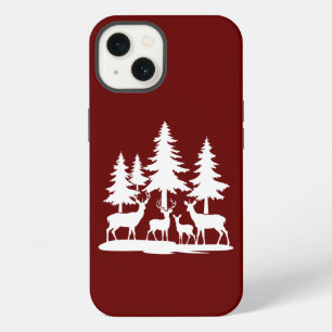 Funny Skinny Pine Tree Summer Hiking Camping  iPhone 13 Case
