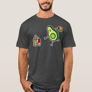 Funny Skittles avocado Skittle player gift T-Shirt