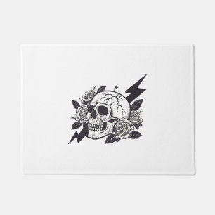 Funny Skull Lover Doormat