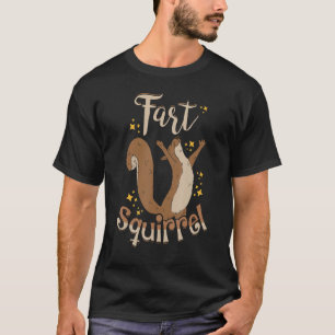 Funny Skunk Fart Squirrel T-Shirt