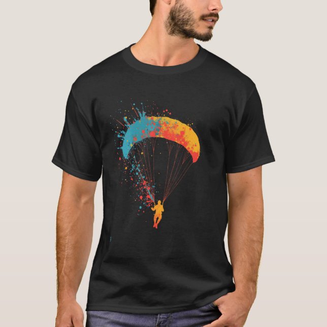 Funny Skydiving art T-Shirt (Front)