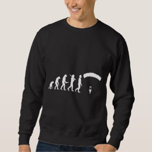 Funny Skydiving Evolution Gift For Skydivers Amp P Sweatshirt