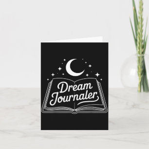 Funny Sleep Hygiene Dream Journaling Status Symbol Card