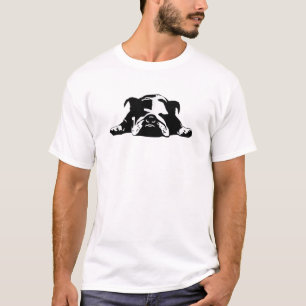Funny Sleeping Bulldog T-Shirt