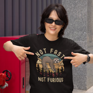 Funny Sleeping Sloth Quote T-Shirt