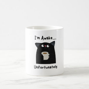 Funny Sleepy Cat  Coffee Mug