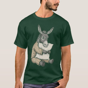 Funny Sleepy Donkey Pajama Women Men Boys And Girl T-Shirt