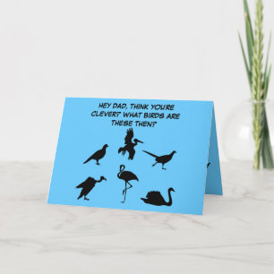 Funny,slightly rude Father's Day Card