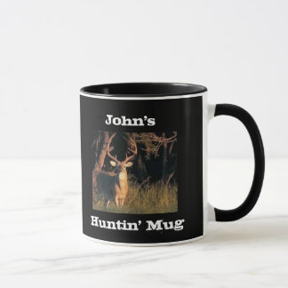 Funny Slogan Customised Name Hunting Mug