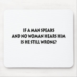 Funny slogan mousepad