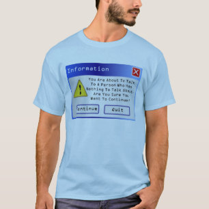 Funny slogan t shirt,funny custom computer message T-Shirt