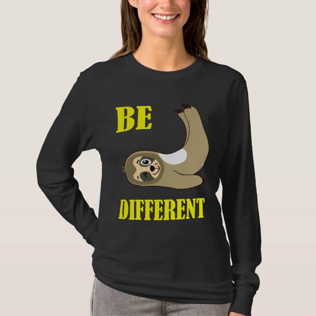 Funny Sloth 27 T-Shirt (Front)