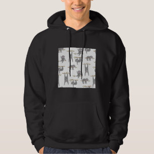 Funny Sloth 76 Hoodie