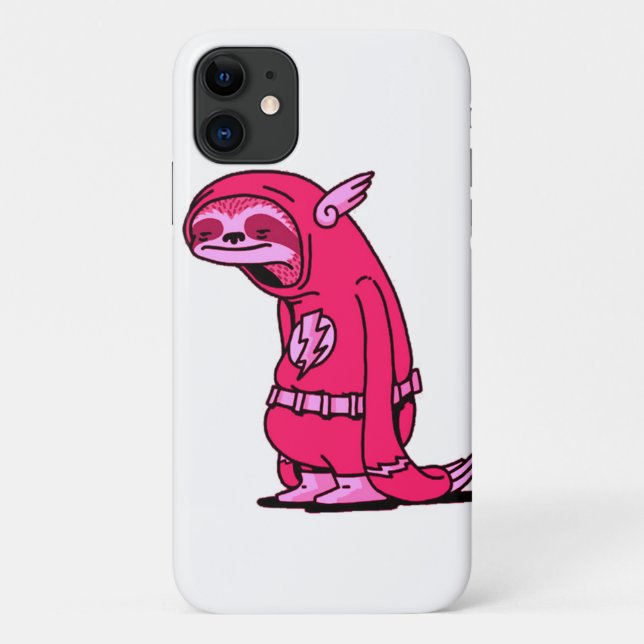 Funny Sloth Case-Mate iPhone Case (Back)