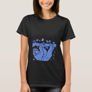 Funny sloth chills tired on the branch T-Shirt